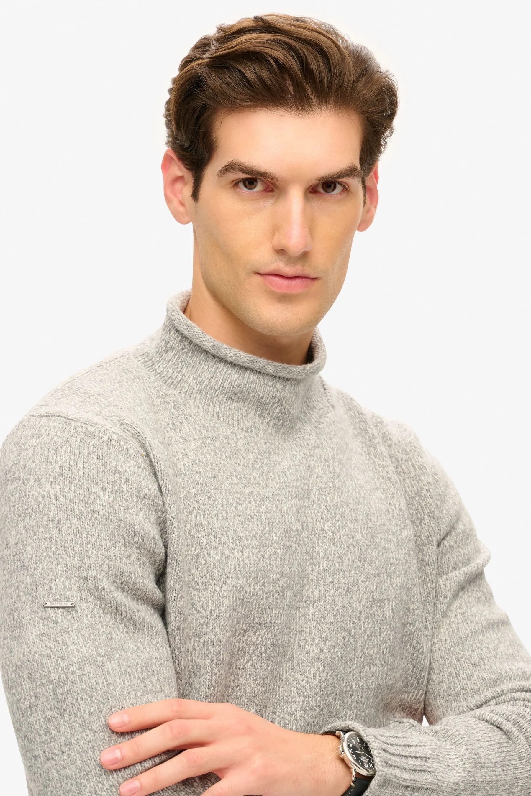 Superdry 90s Roll Neck Jumper    