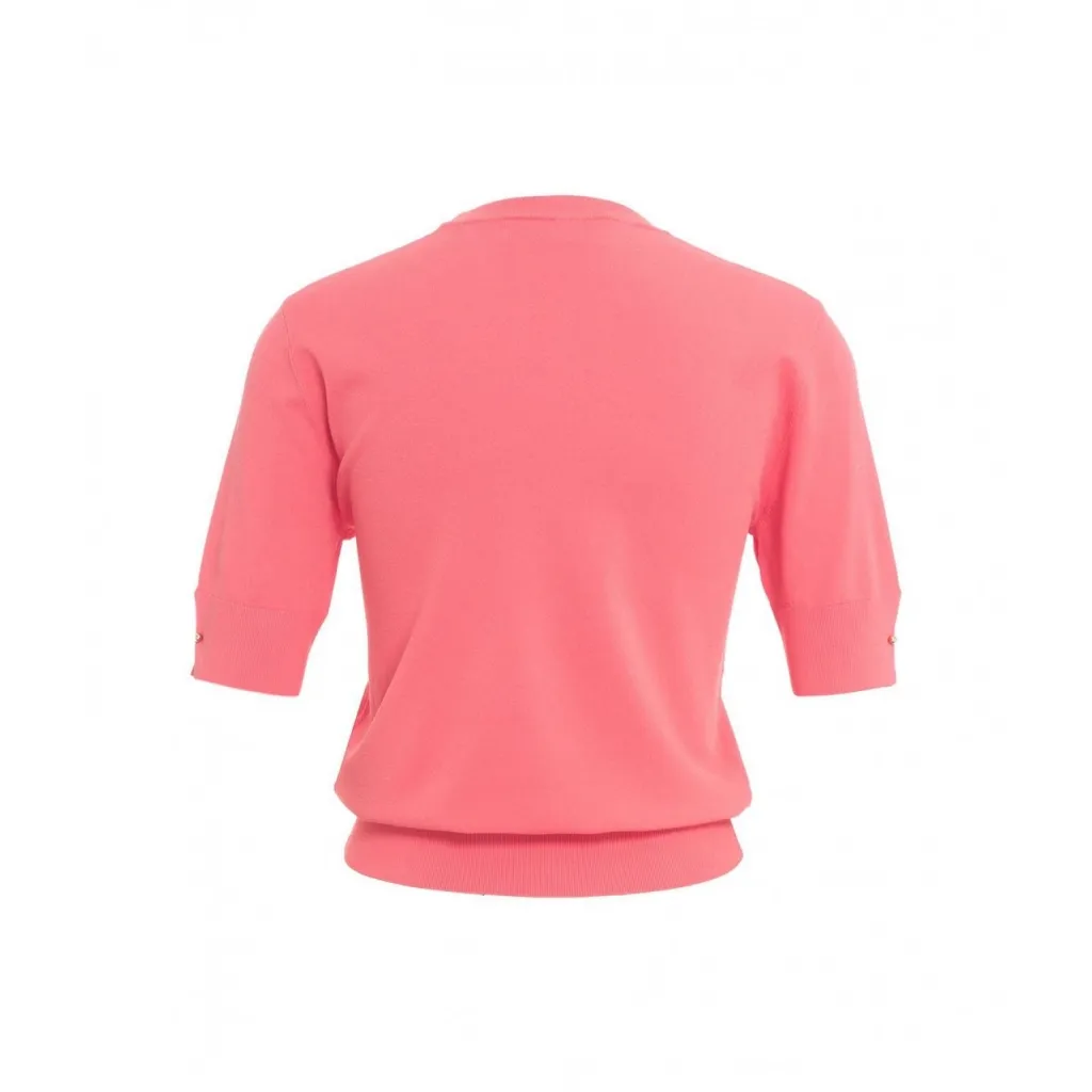T-shirt a maglia pink