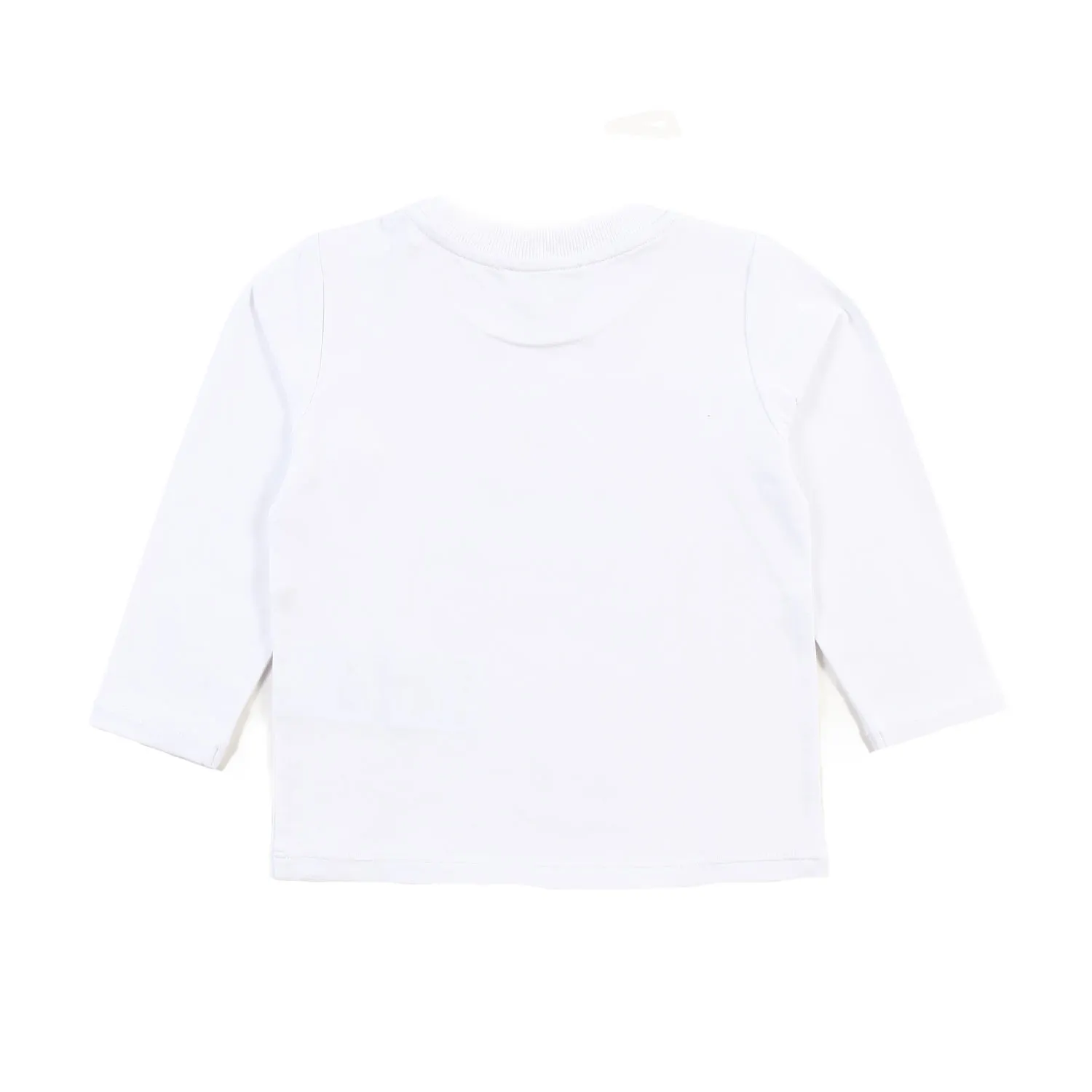 T-Shirt Baby Moschino Bianca Con Orsetto Skater