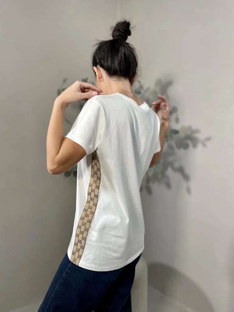 T-Shirt Bande Laterali  Gg