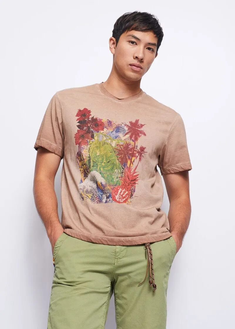 T-shirt con stampa grafica