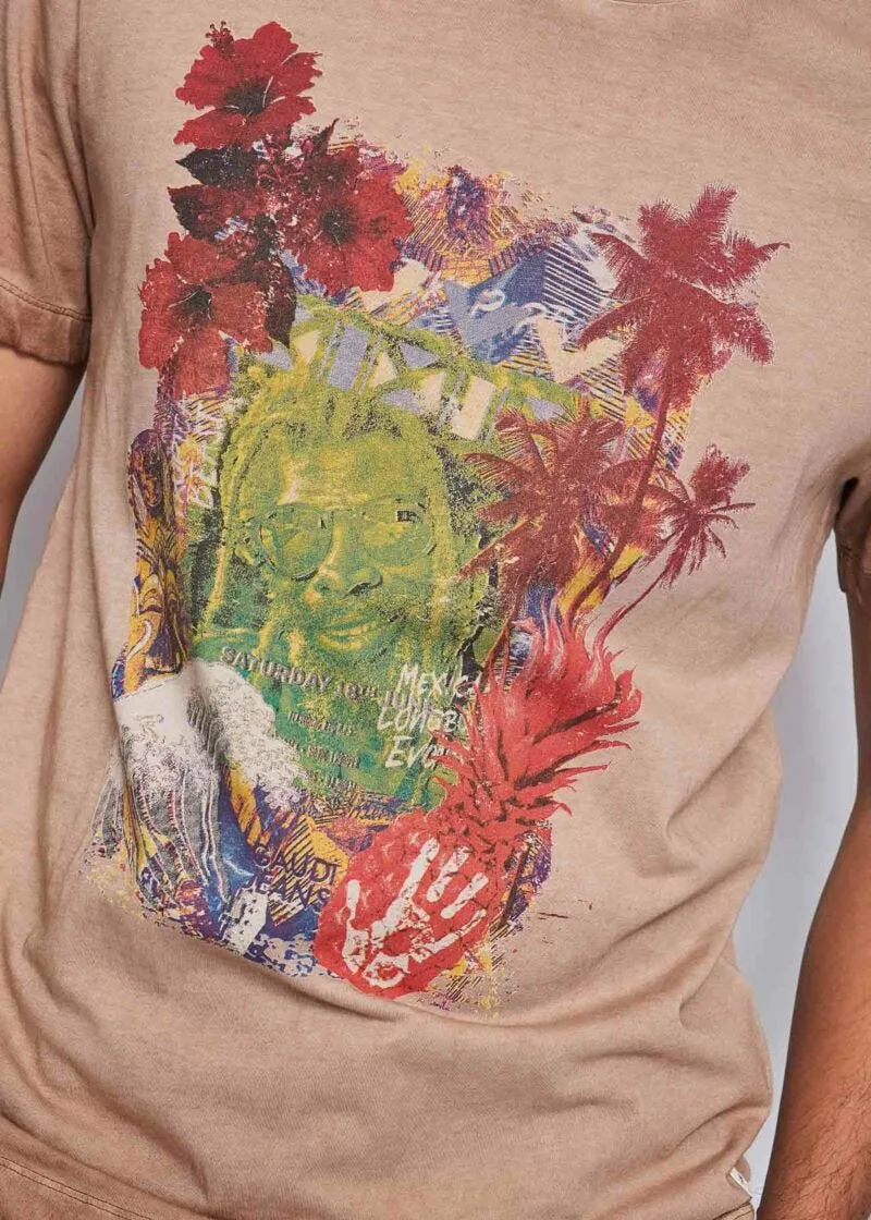 T-shirt con stampa grafica