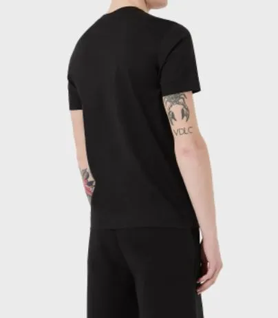 T-Shirt In Jersey Misto Tencel Ricamo Logo R-Eacreate
