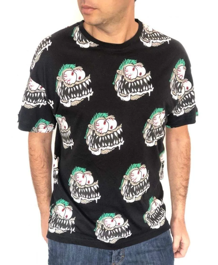 T shirt Monster - Maglietta uomo - Nera