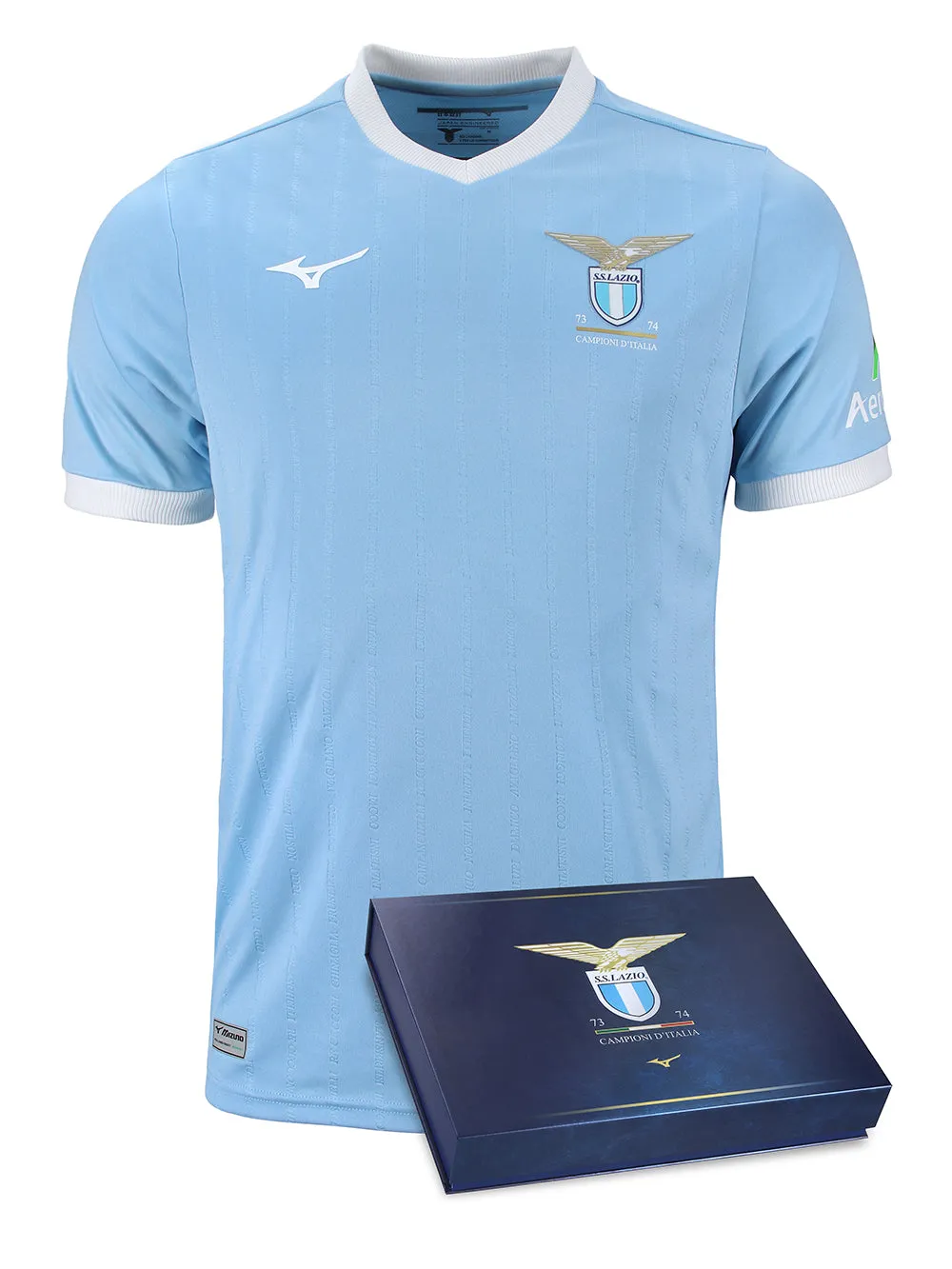 T-shirt Uomo Celeste Lazio