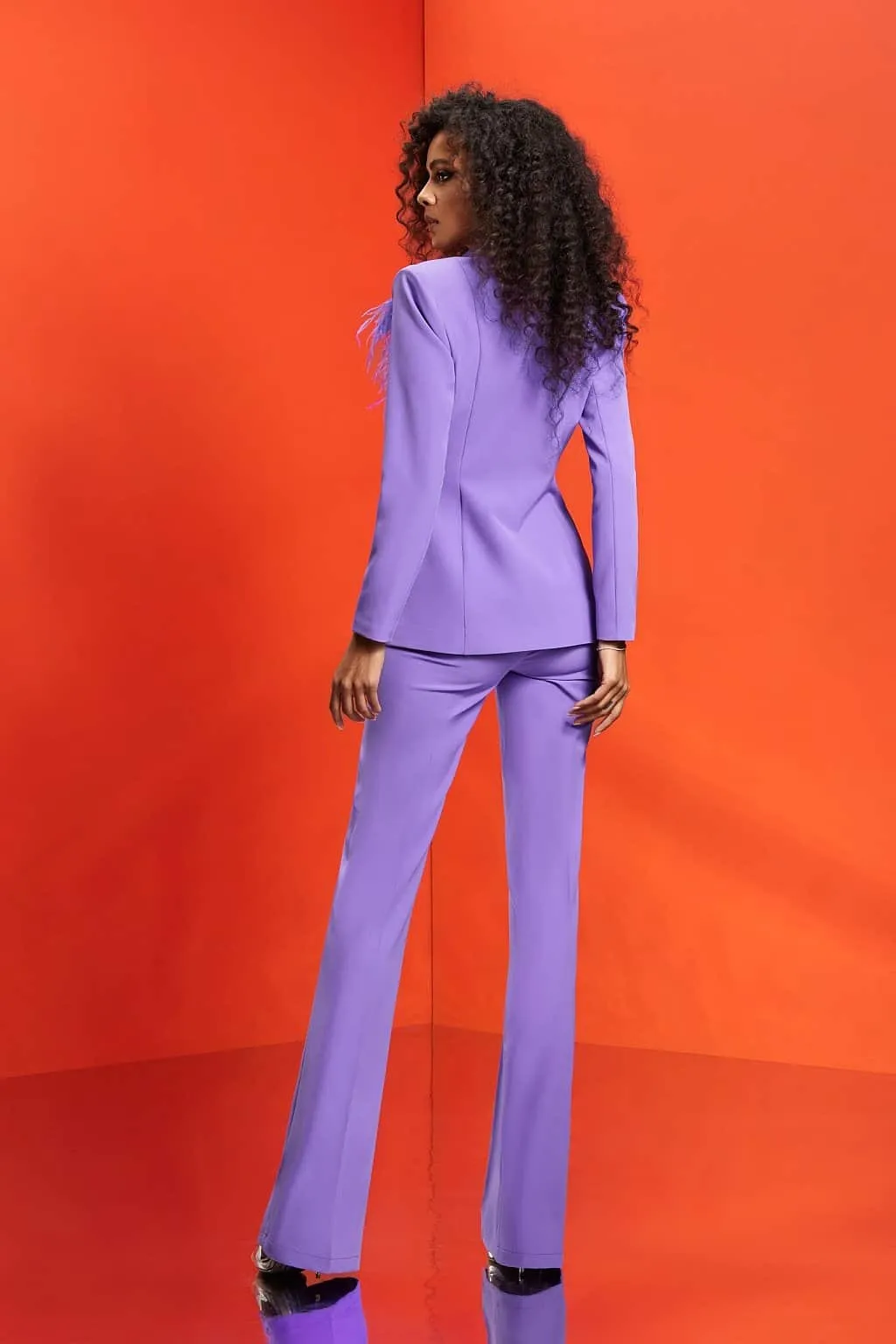 Tailleur giacca e pantaloni a sigaretta
