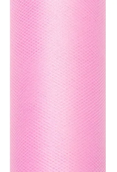 Tessuto di tulle 9m in rosa