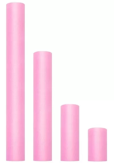 Tessuto di tulle 9m in rosa