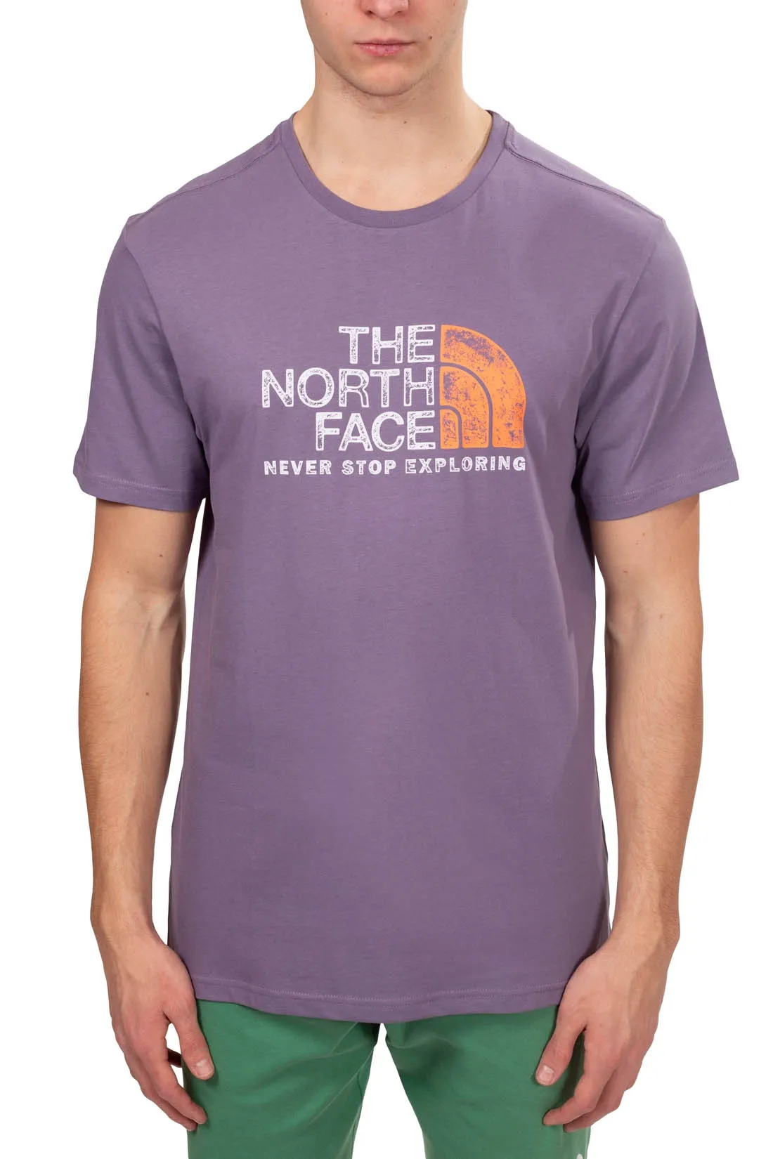 THE NORTH FACE T-shirt uomo con logo colorblock