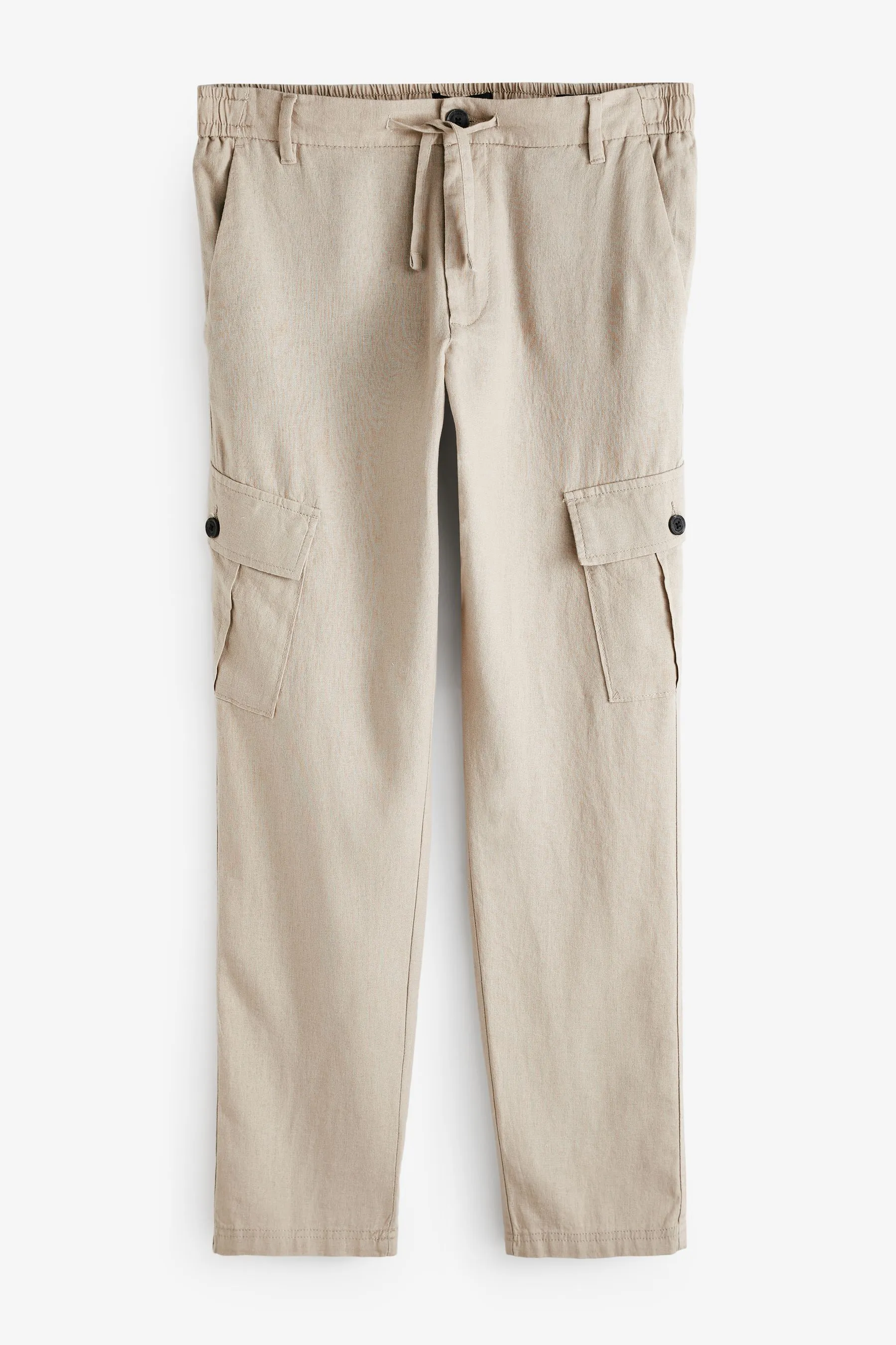 Threadbare - Pantaloni cargo in Blend lino