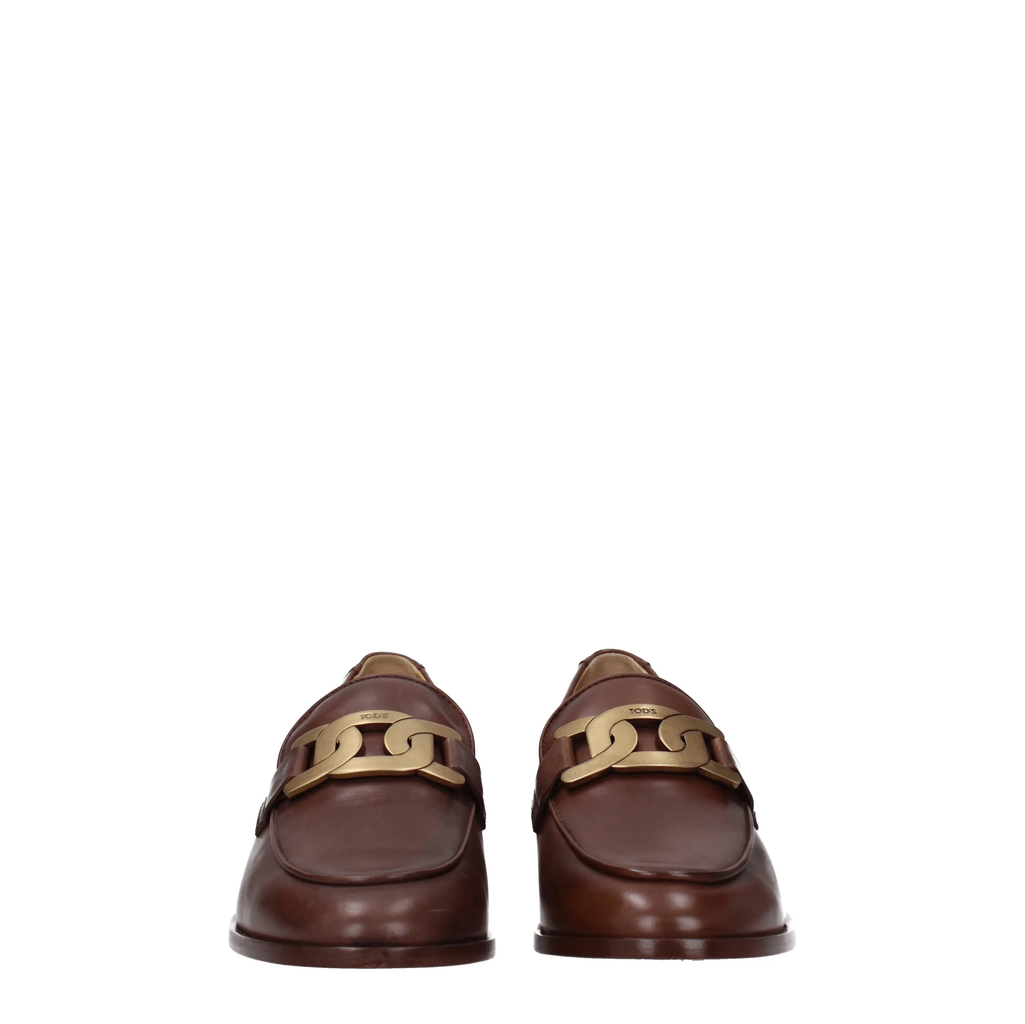 Tod's Mocassini Donna Pelle Marrone/Cuoio