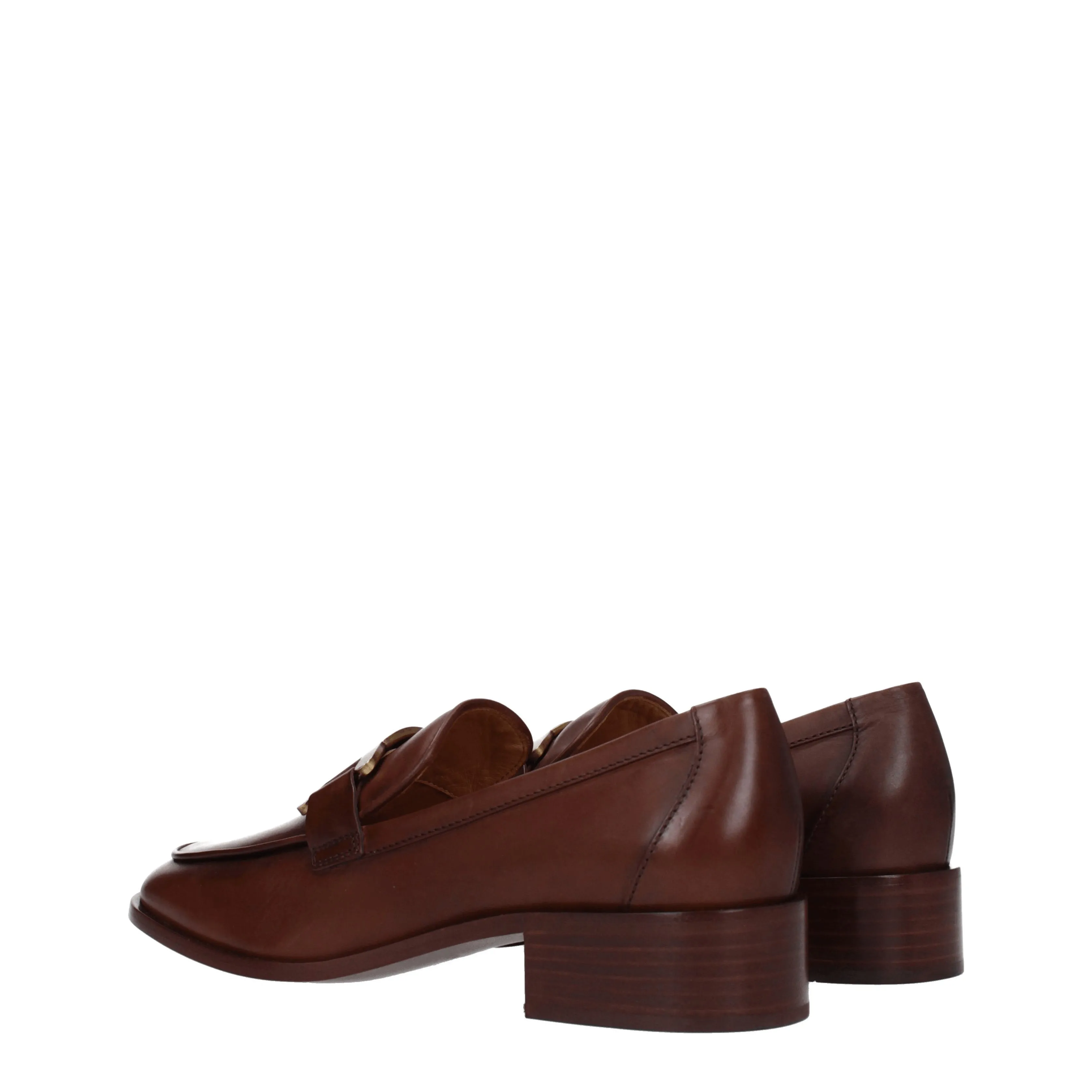 Tod's Mocassini Donna Pelle Marrone/Cuoio