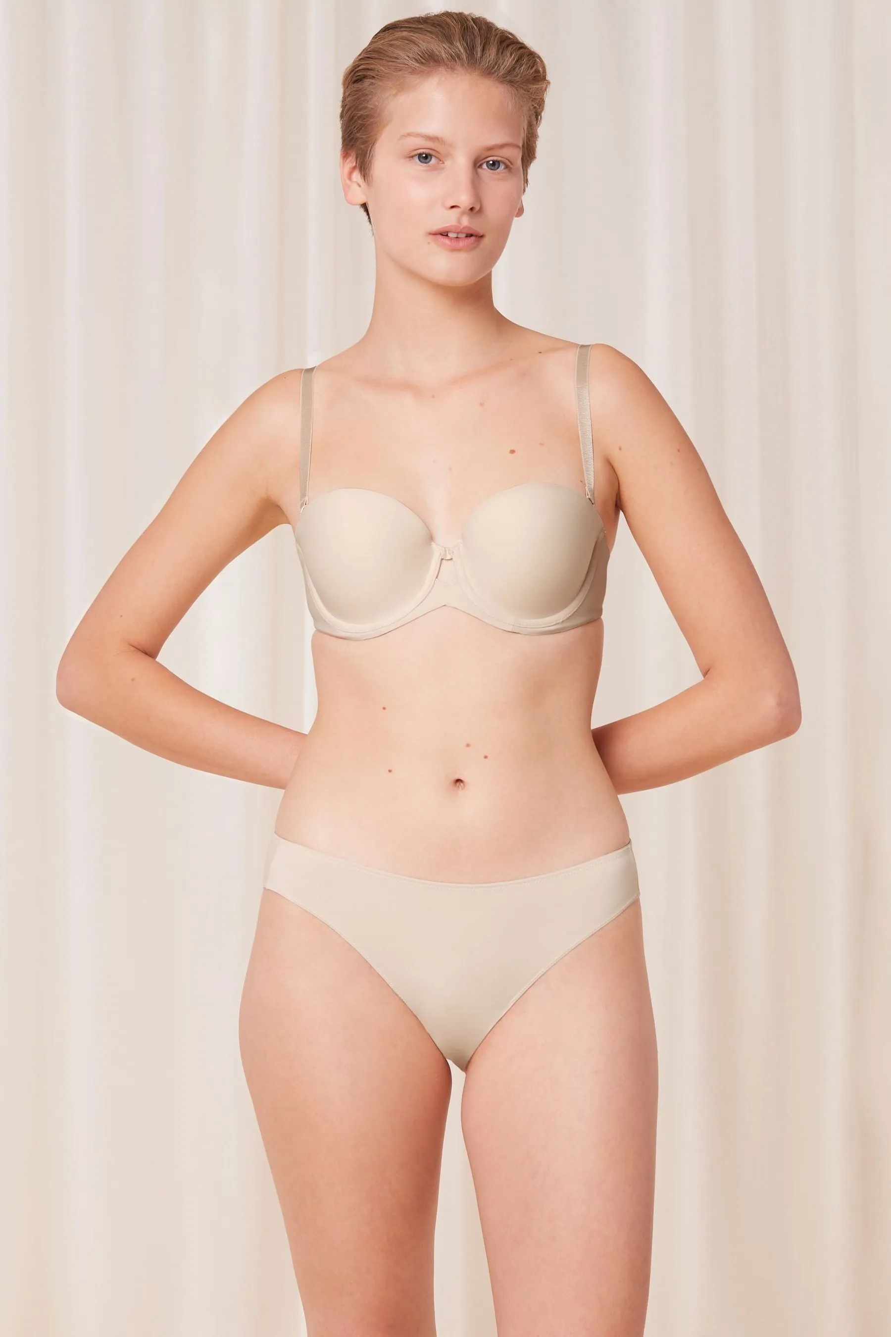 Triumph Cream - Pure Micro - Reggiseno push-up
