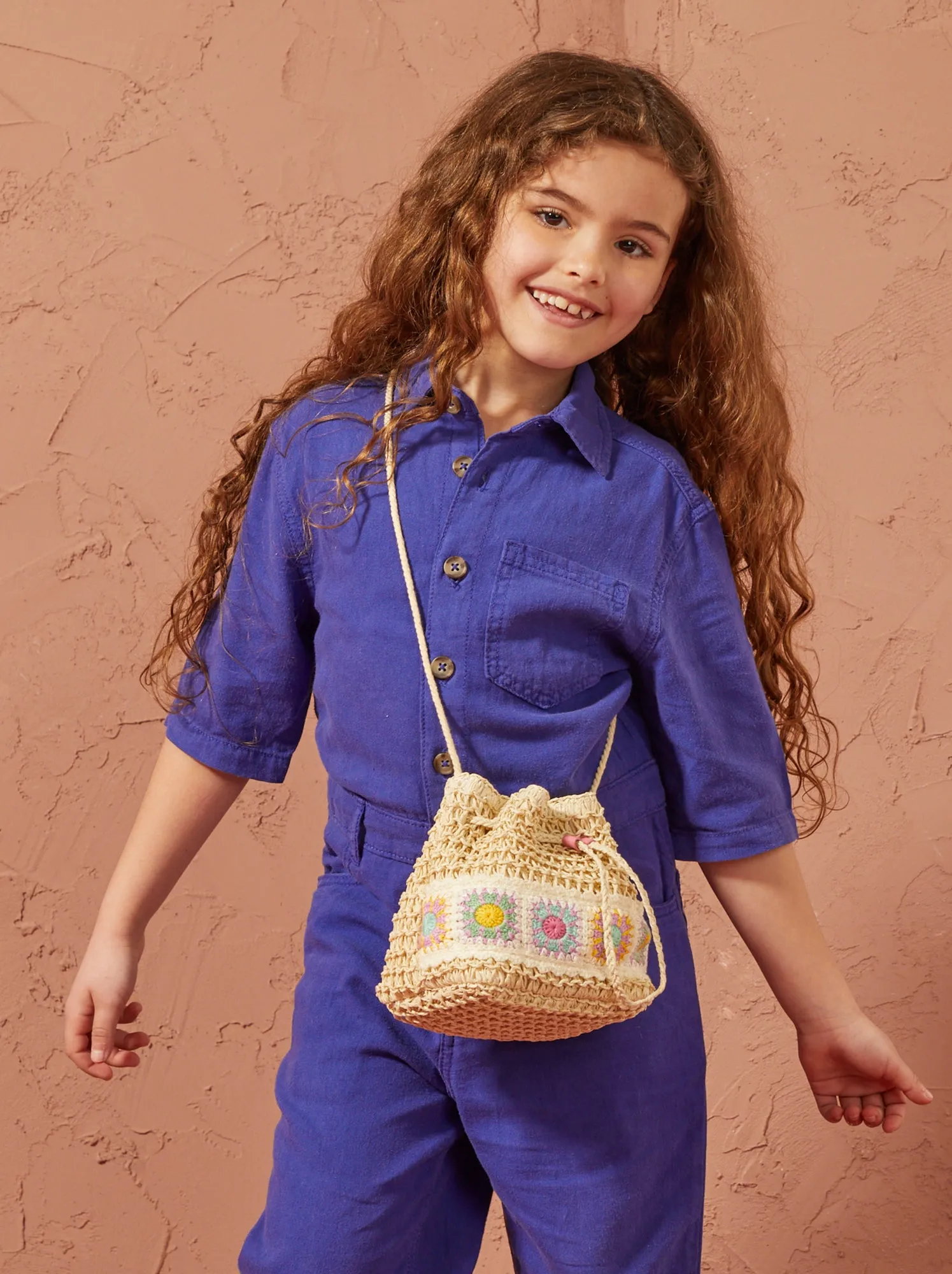 Tuta dritta a maniche corte - Unisex - BLU