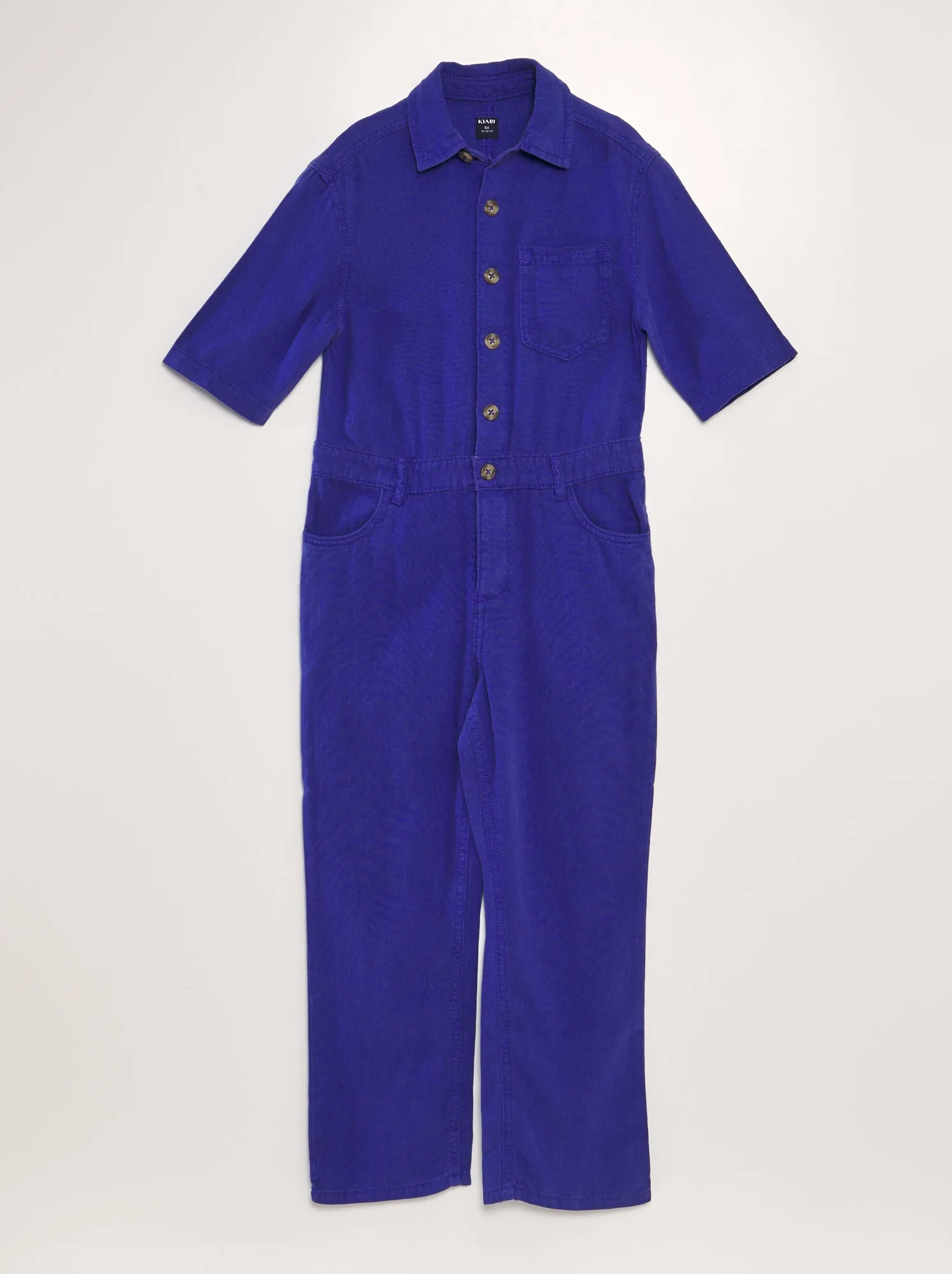 Tuta dritta a maniche corte - Unisex - BLU