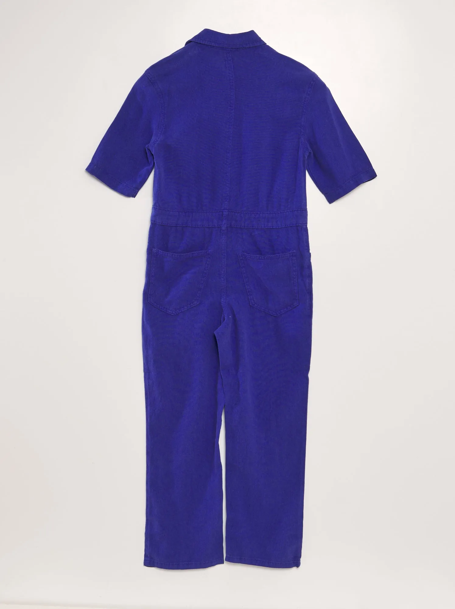 Tuta dritta a maniche corte - Unisex - BLU