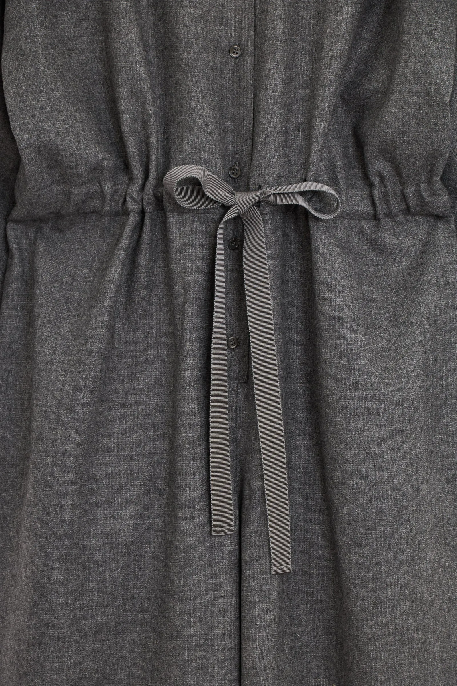 Tuta in cotone grigio
