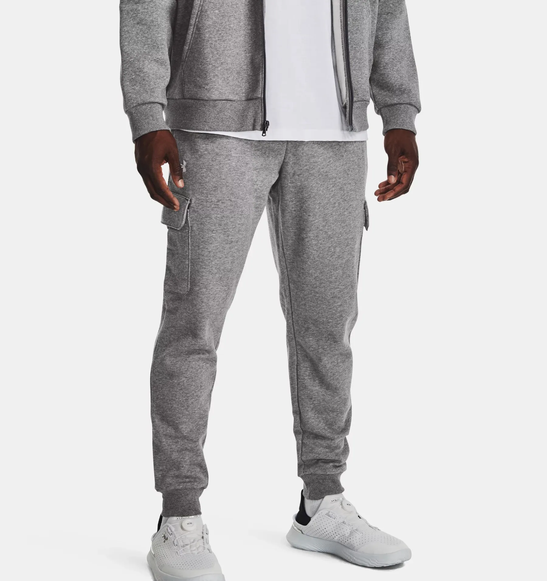 UNDER ARMOUR PANTALONI RIVAL FLEECE CARGO UOMO