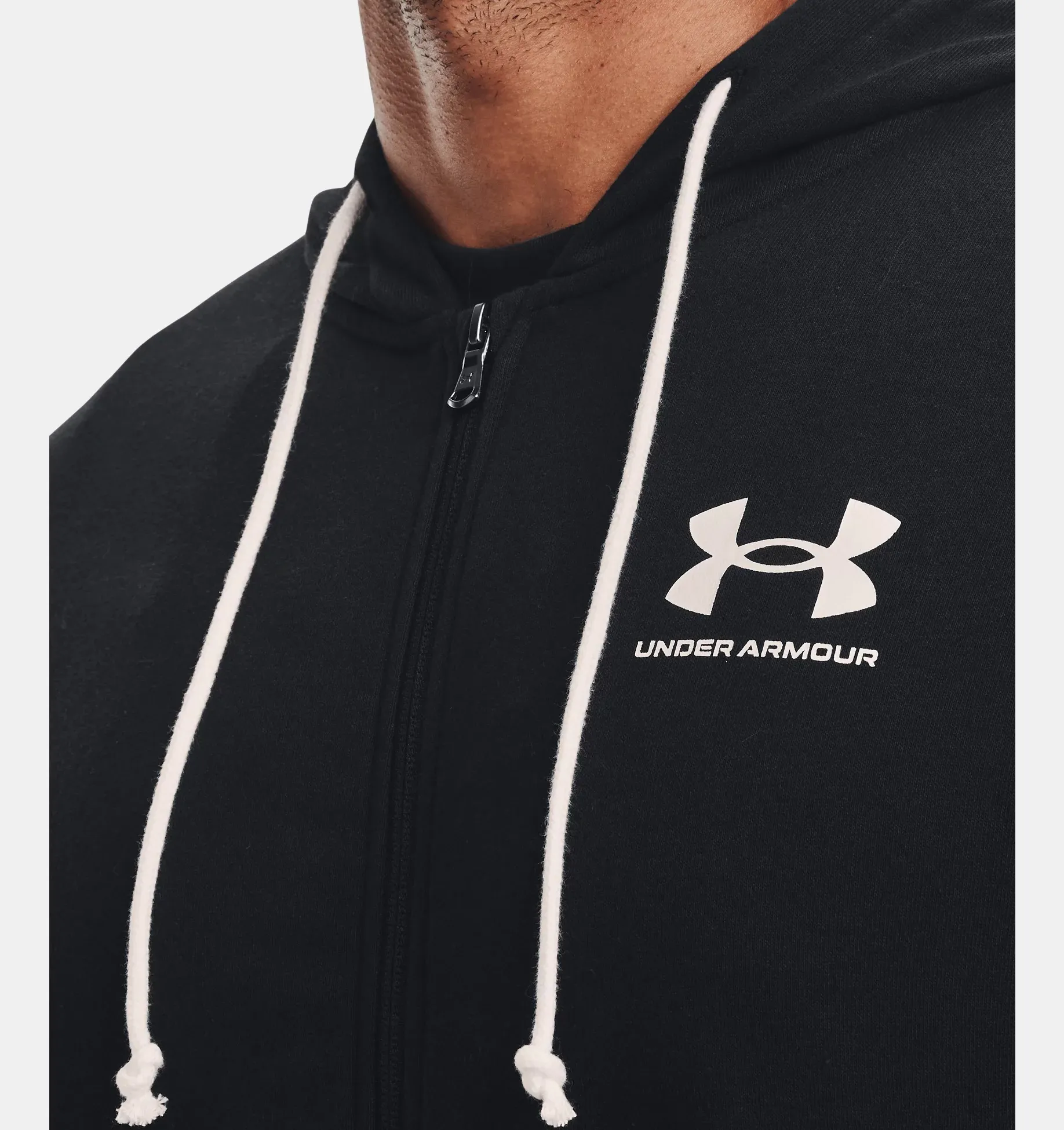Under Armour Rival Terry FullZip Felpa Uomo