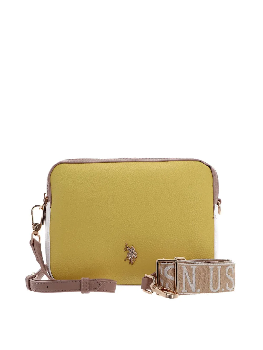 U.S. POLO ASSN. Borsa a Tracolla Donna - Giallo modello BEUE56393WVP998