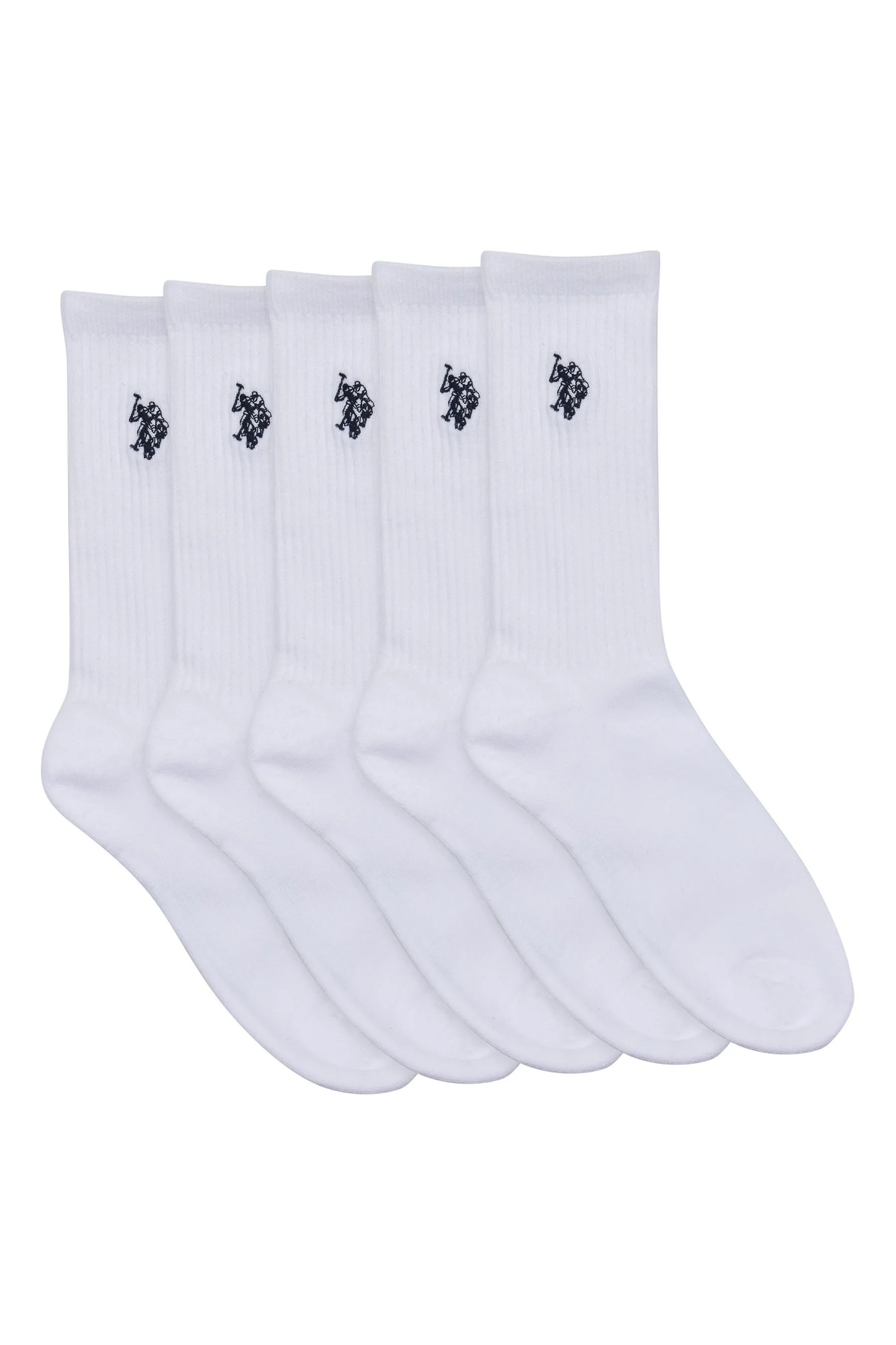 U.S. Polo Assn. Classic Mens Sports Socks 5 Pack    