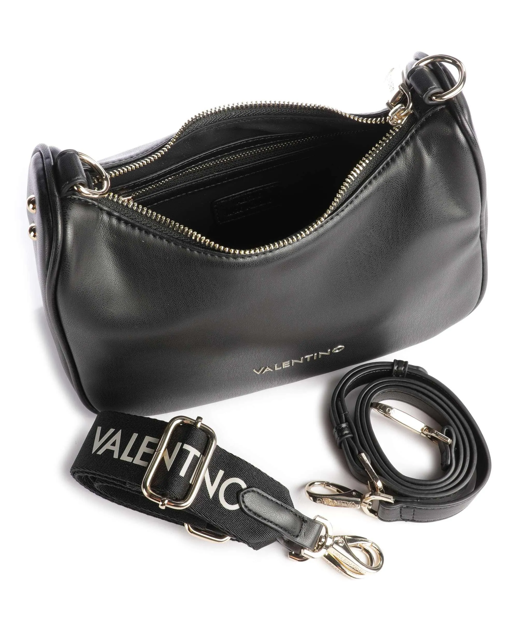  Valentino Bags Chamonix Re Borsa a tracolla pelle sintetica nero  