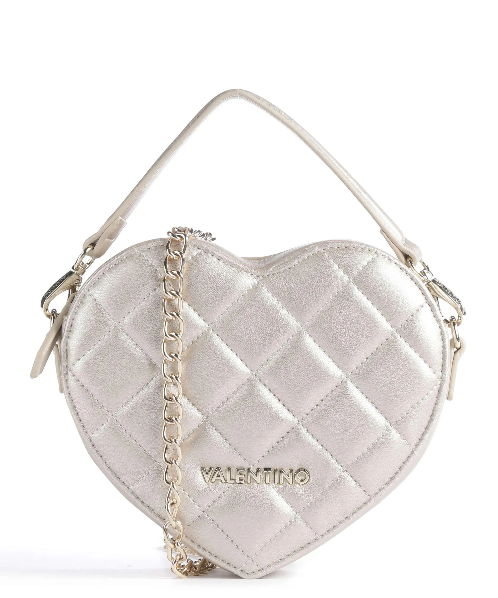  Valentino Bags Marshmallow Borsa a tracolla pelle sintetica champagne  