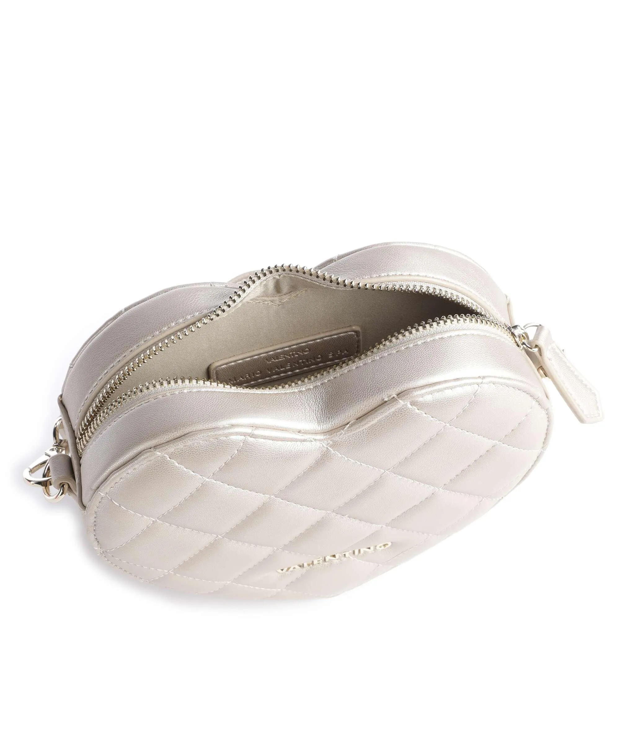  Valentino Bags Marshmallow Borsa a tracolla pelle sintetica champagne  