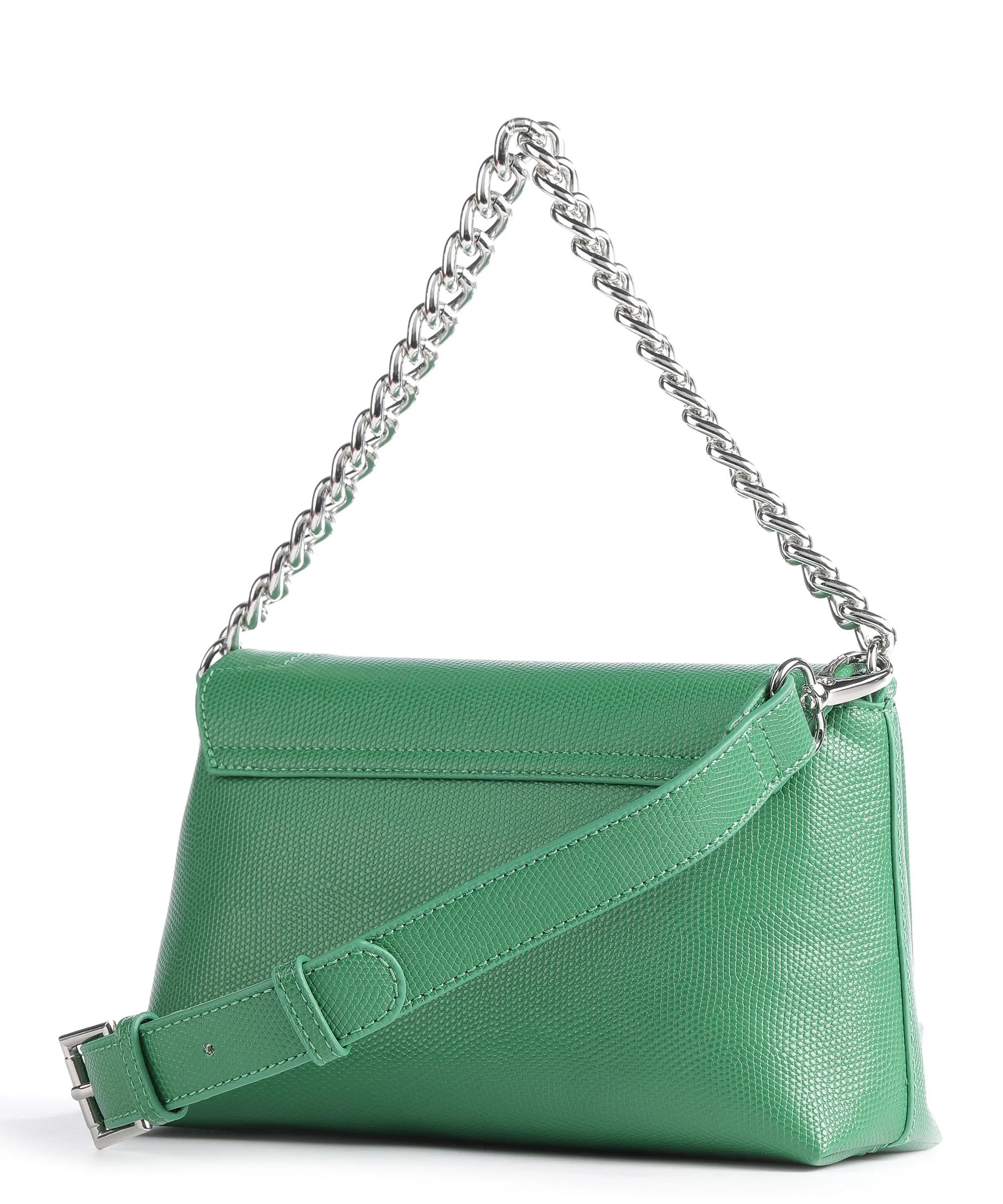  Valentino Bags Oceania Re Borsa a spalla pelle sintetica verde  