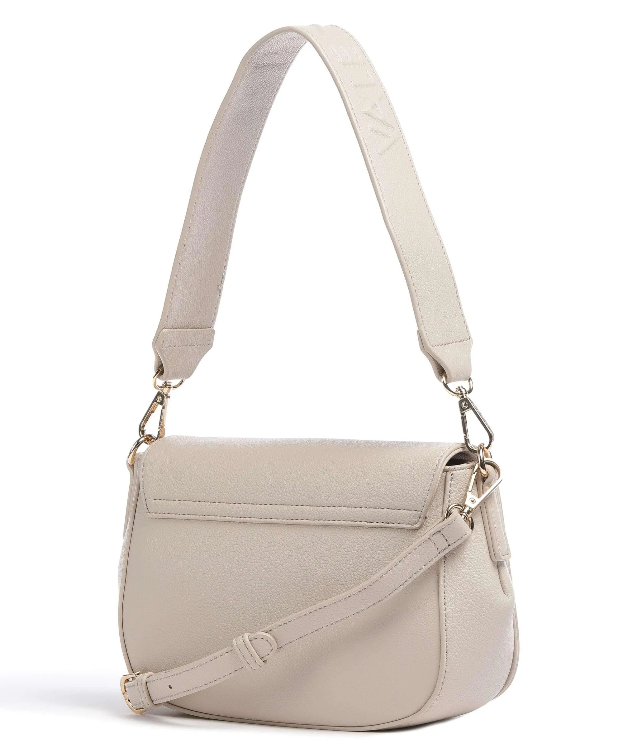  Valentino Bags Pie Re Borsa a spalla pelle sintetica beige  