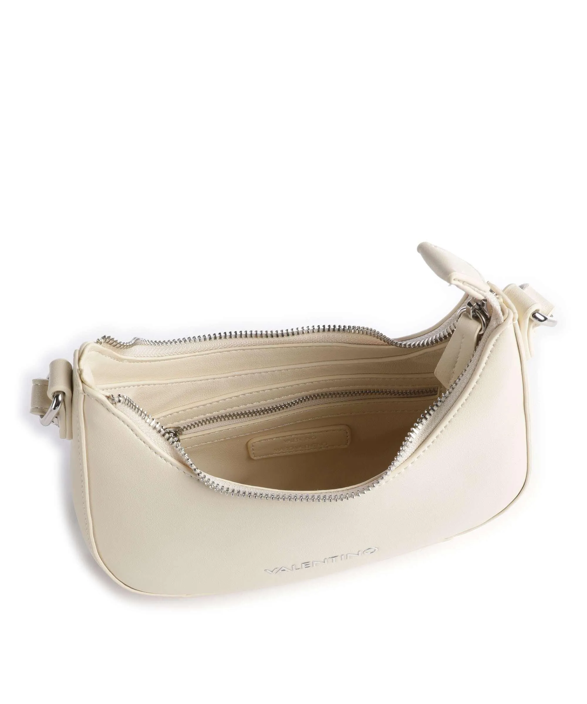  Valentino Bags Vancouver Borsa a spalla pelle sintetica avorio  