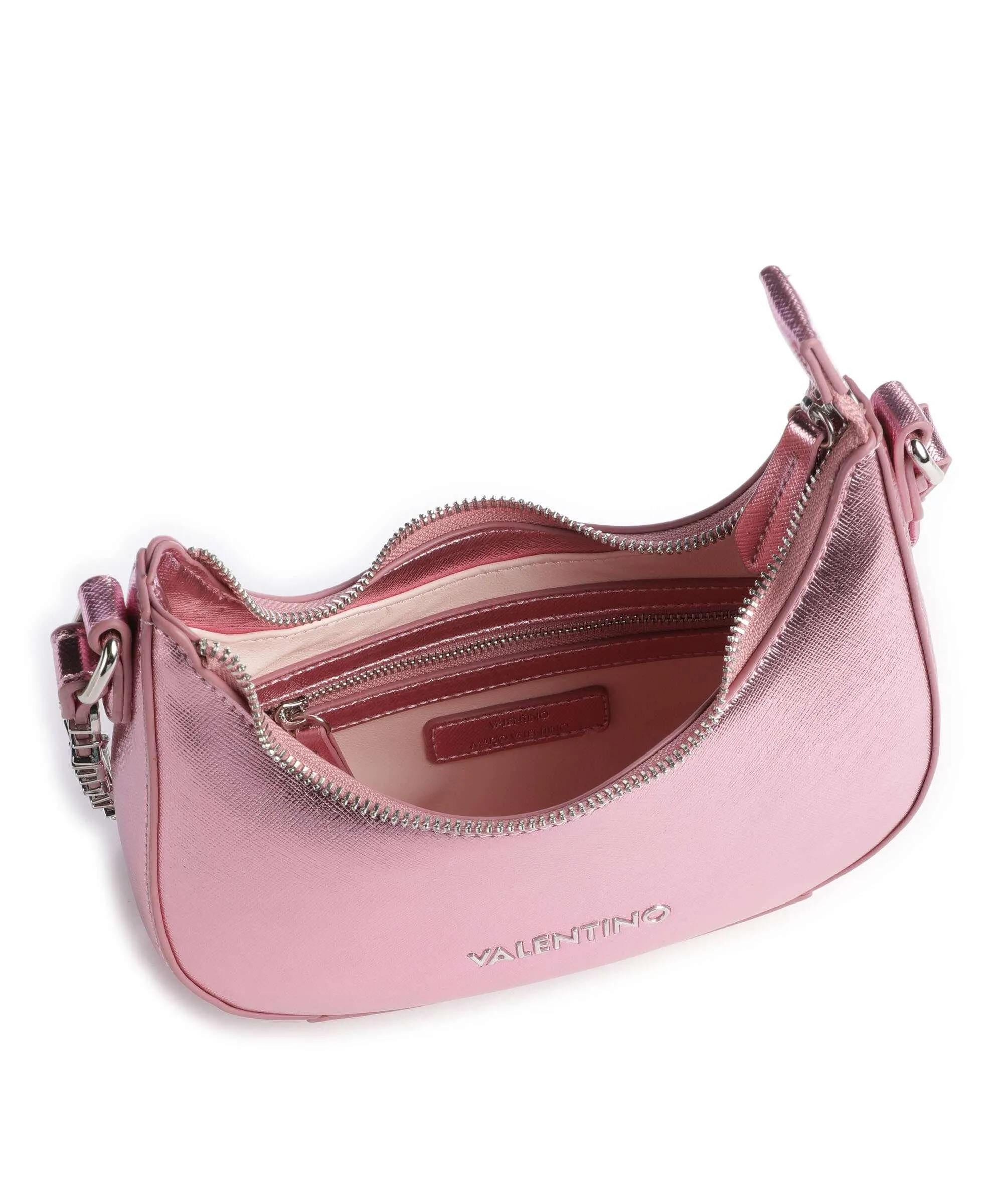  Valentino Bags Vancouver Borsa a spalla pelle sintetica rosa  