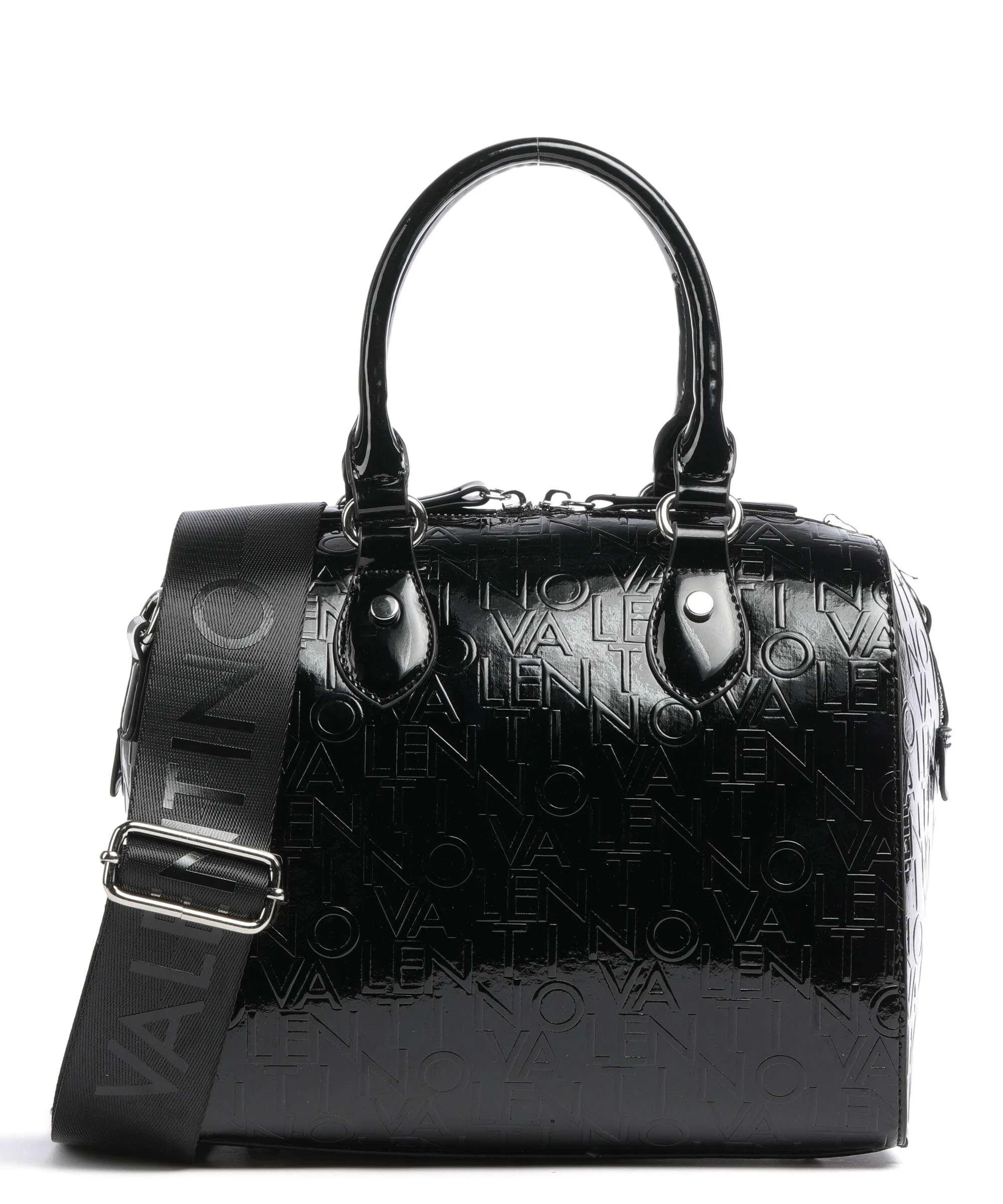  Valentino Bags Wet Borsa a mano pelle sintetica nero  
