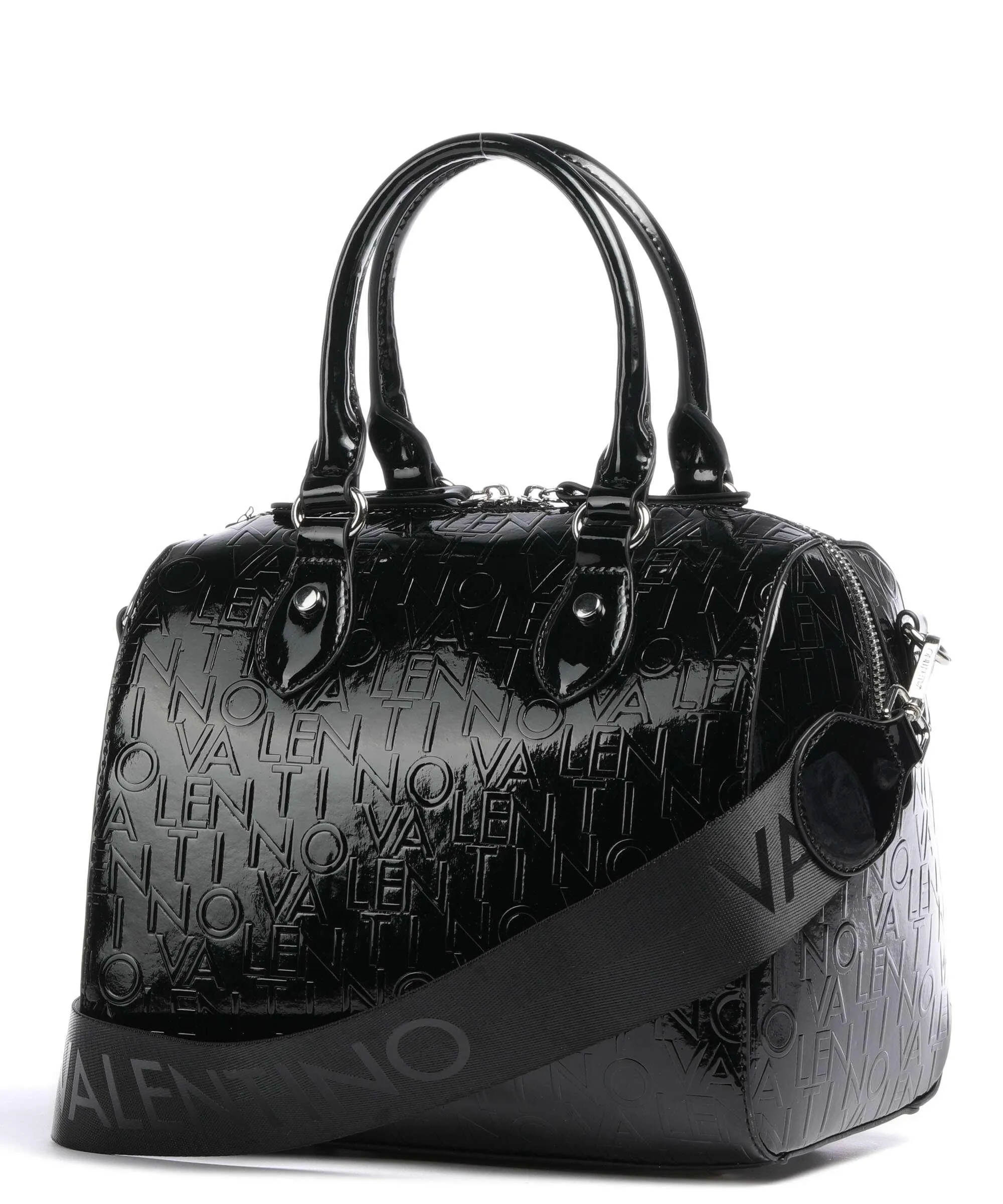  Valentino Bags Wet Borsa a mano pelle sintetica nero  