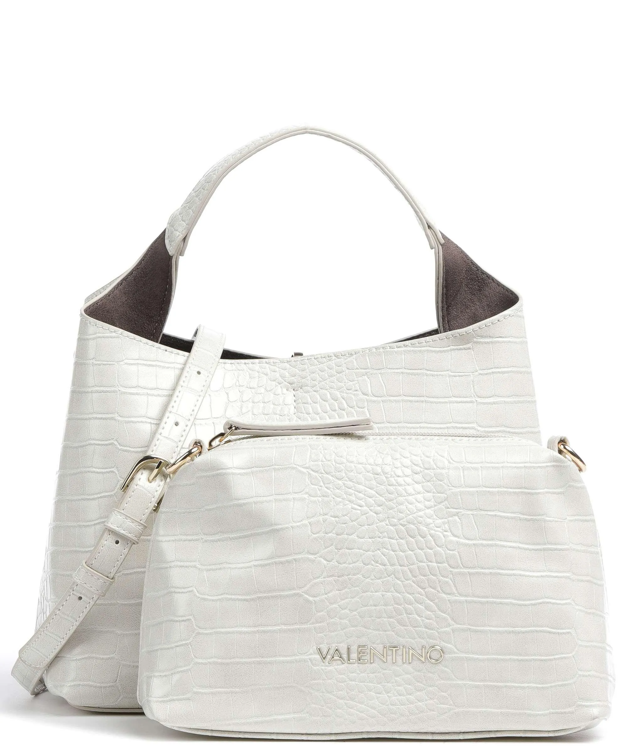  Valentino Bags Wool Borsa hobo pelle sintetica bianco  