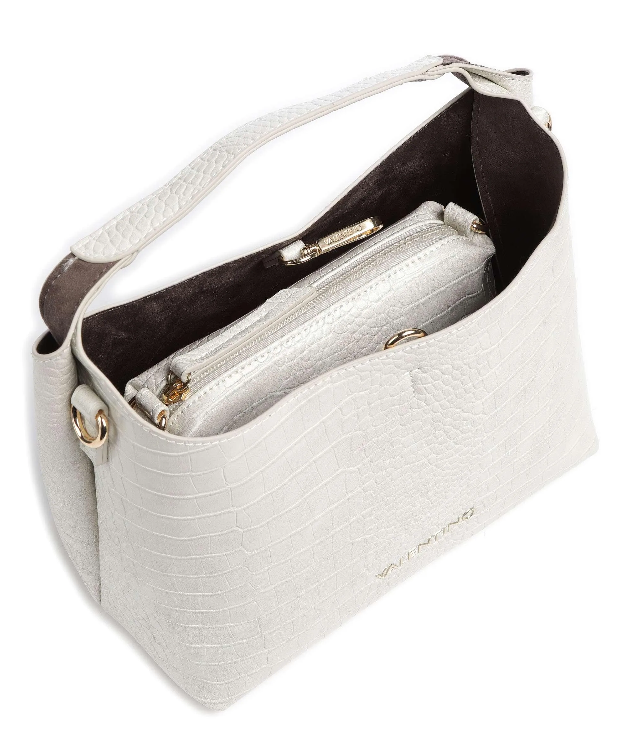  Valentino Bags Wool Borsa hobo pelle sintetica bianco  