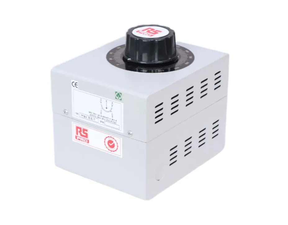 Variac RS PRO, 720VA, primario 240V, secondario 0 → 240 V, 0 → 270 V, 1 fase
