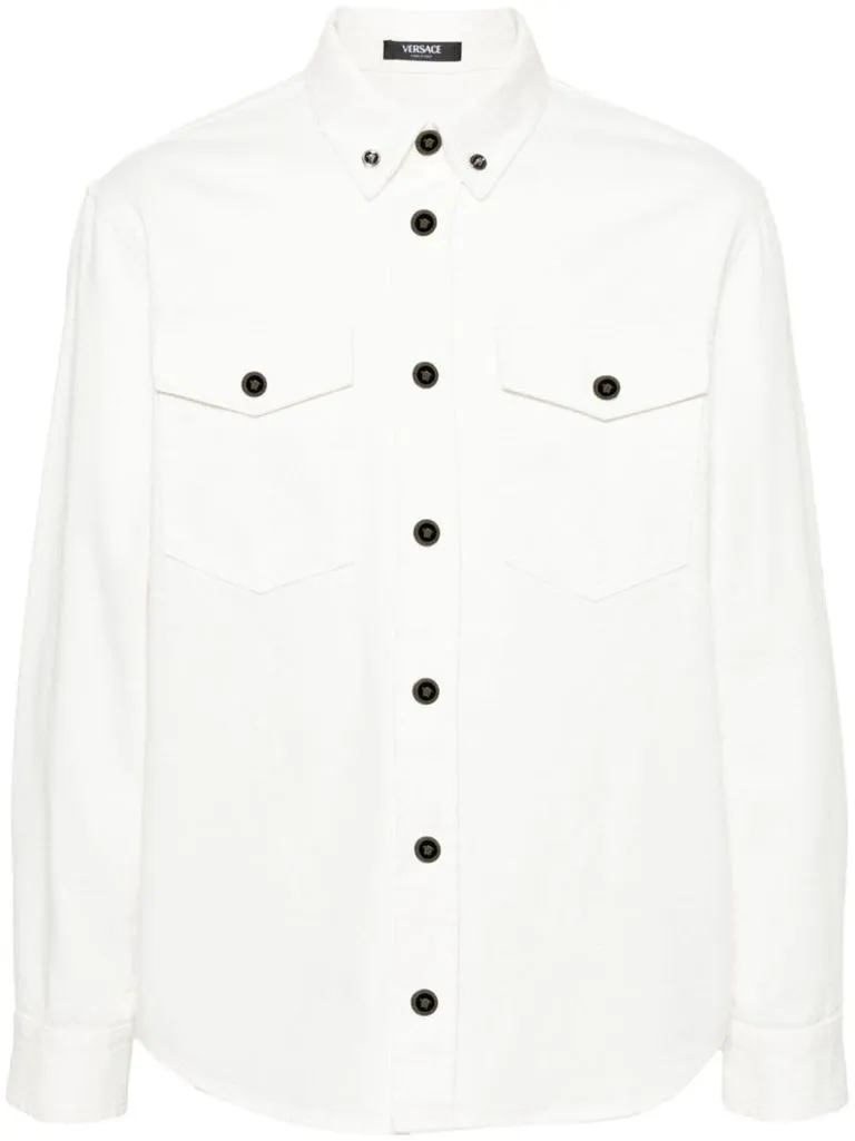 versace Camicia in denim