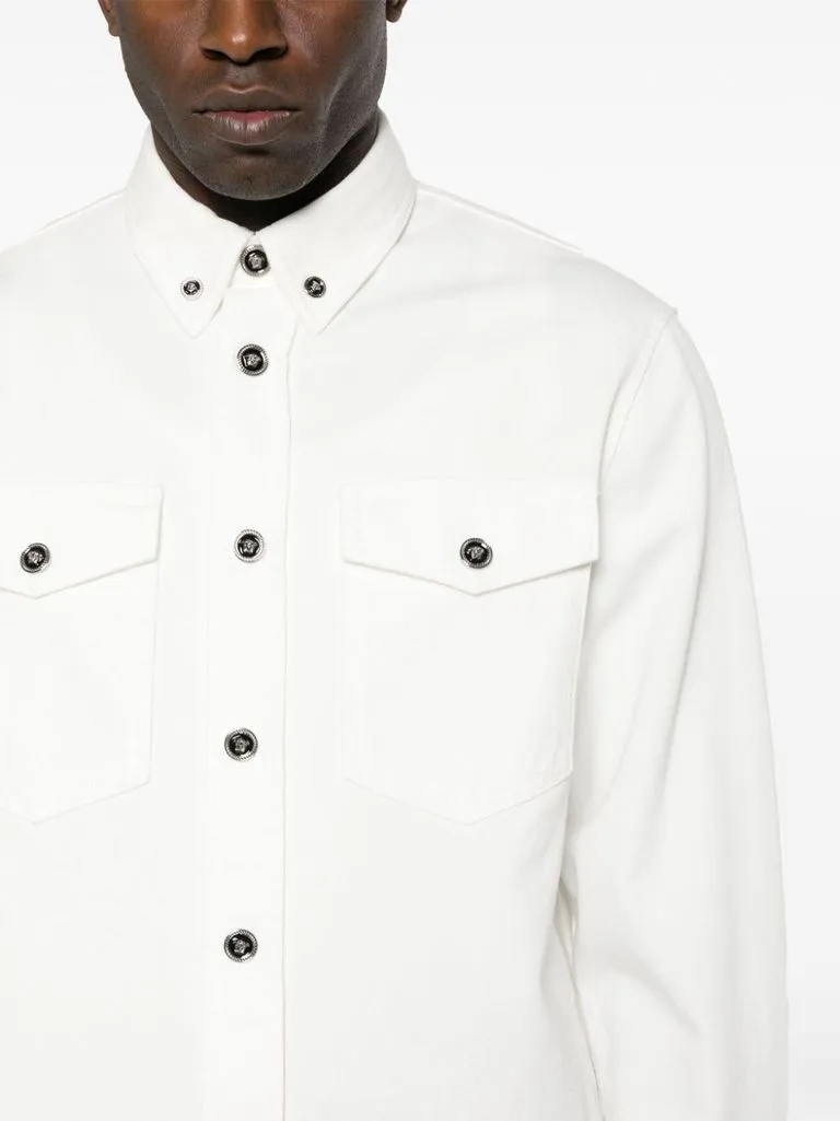 versace Camicia in denim