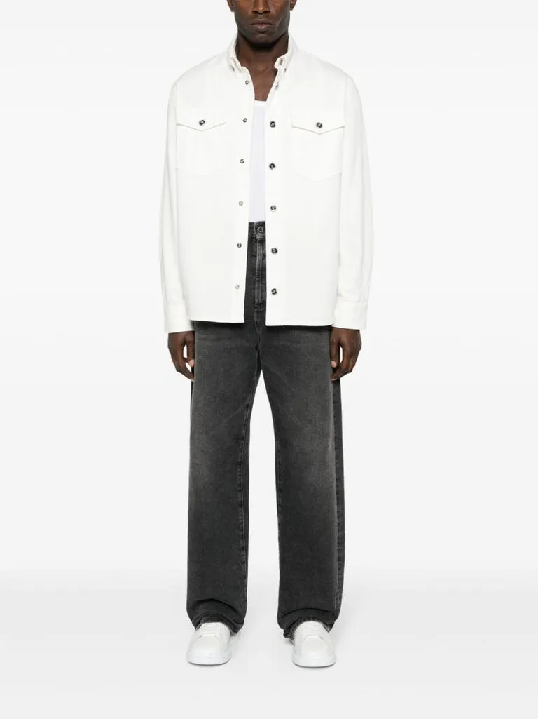 versace Camicia in denim