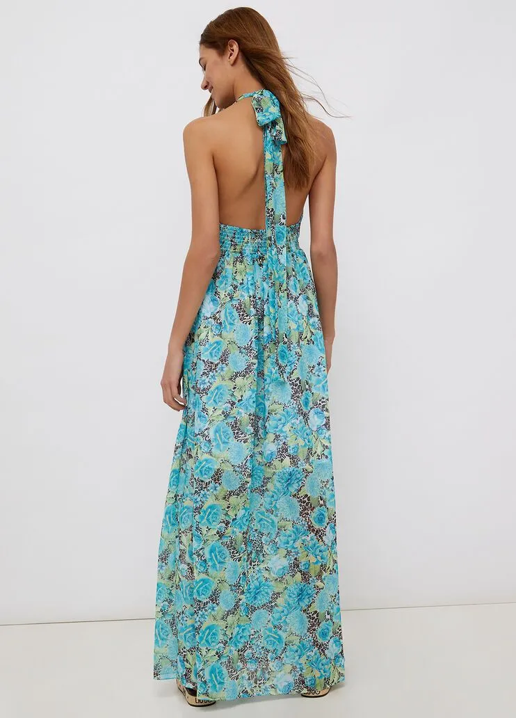 Vestito lungo a fiori liu jo