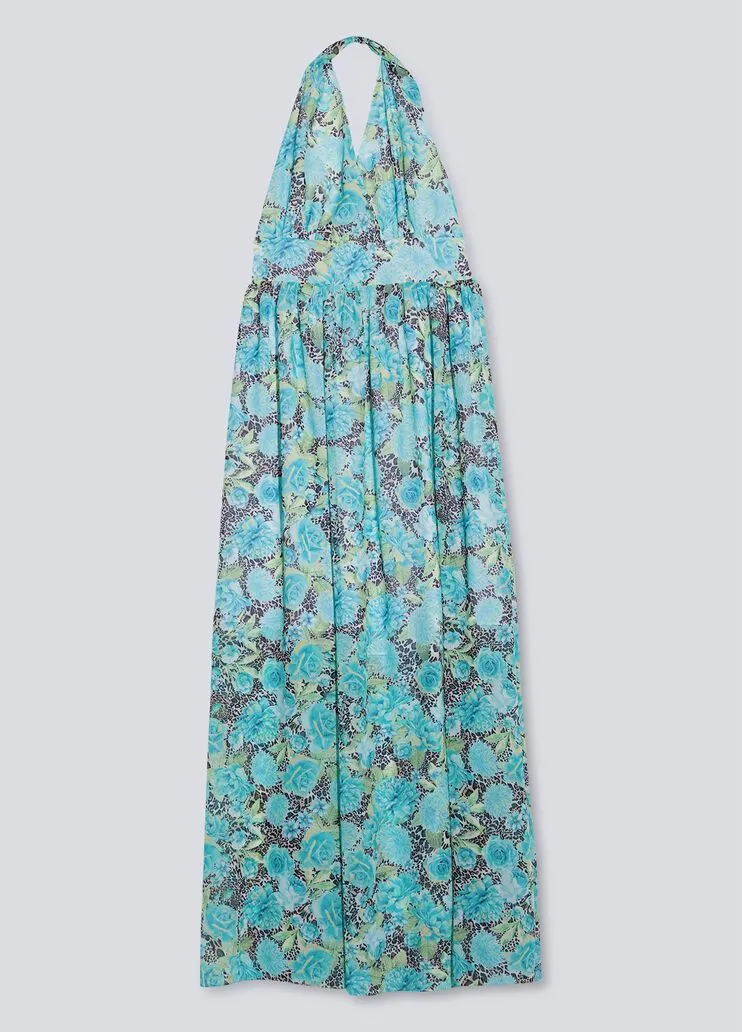 Vestito lungo a fiori liu jo