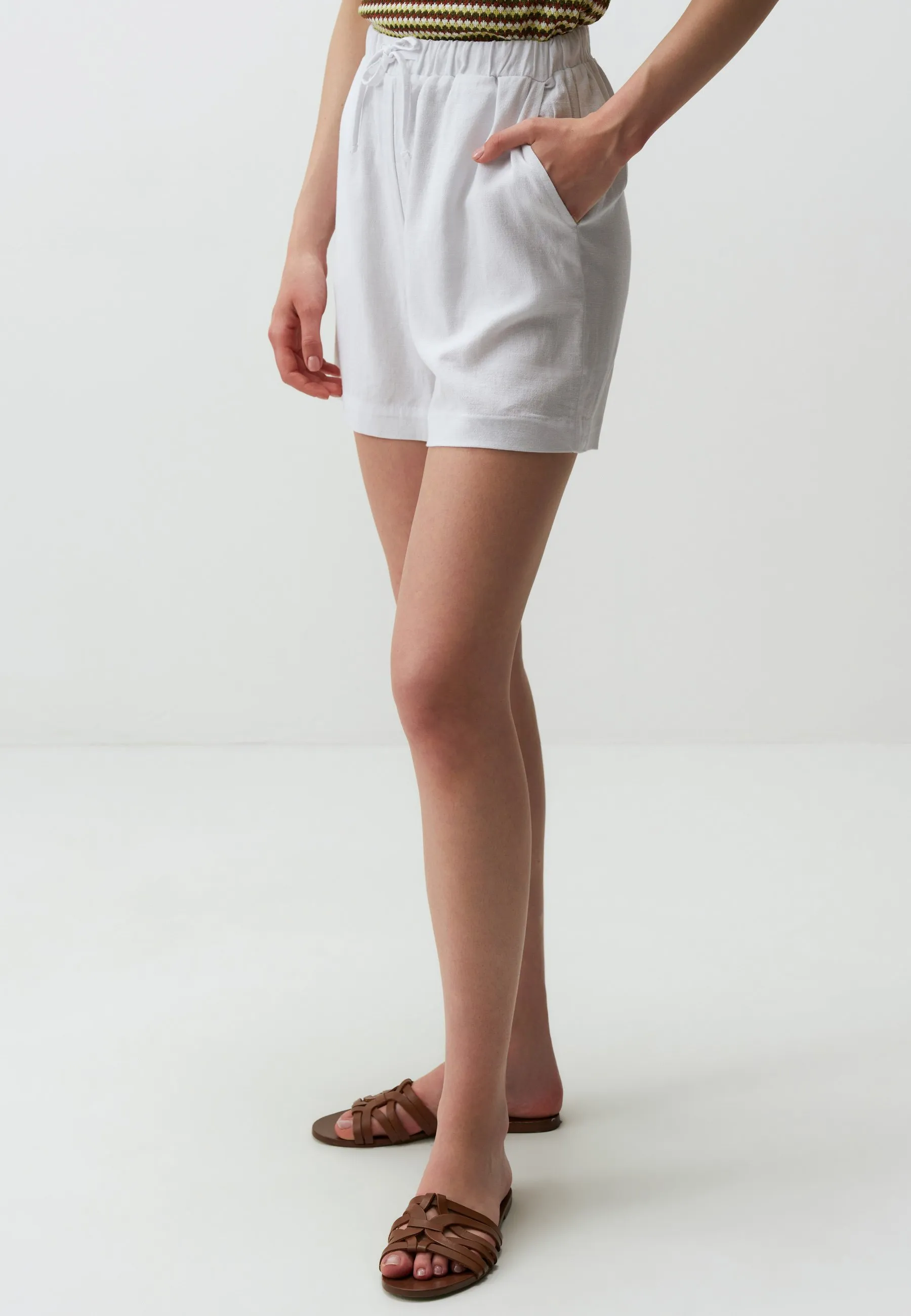 WITH TIE WAIST - Pantaloni sportivi