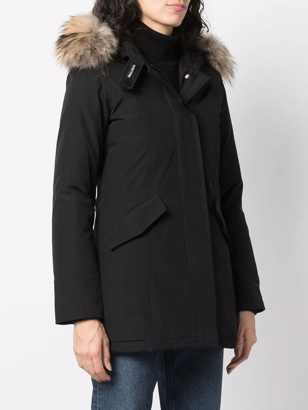 Woolrich Arctic Parka con pelliccia di procione rimovibile