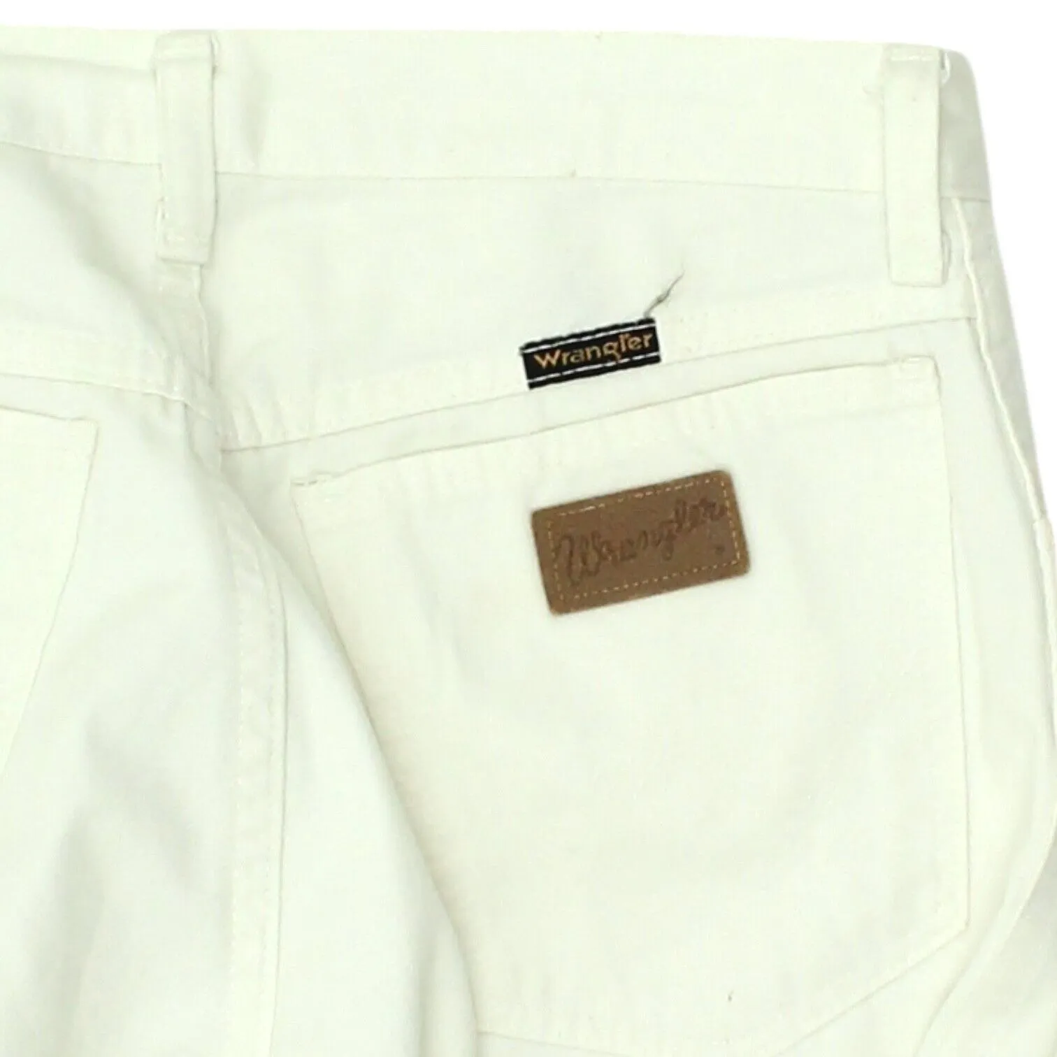 Wrangler Womens White High Waisted Slim Jeans | Vintage 90s Denim Trousers VTG