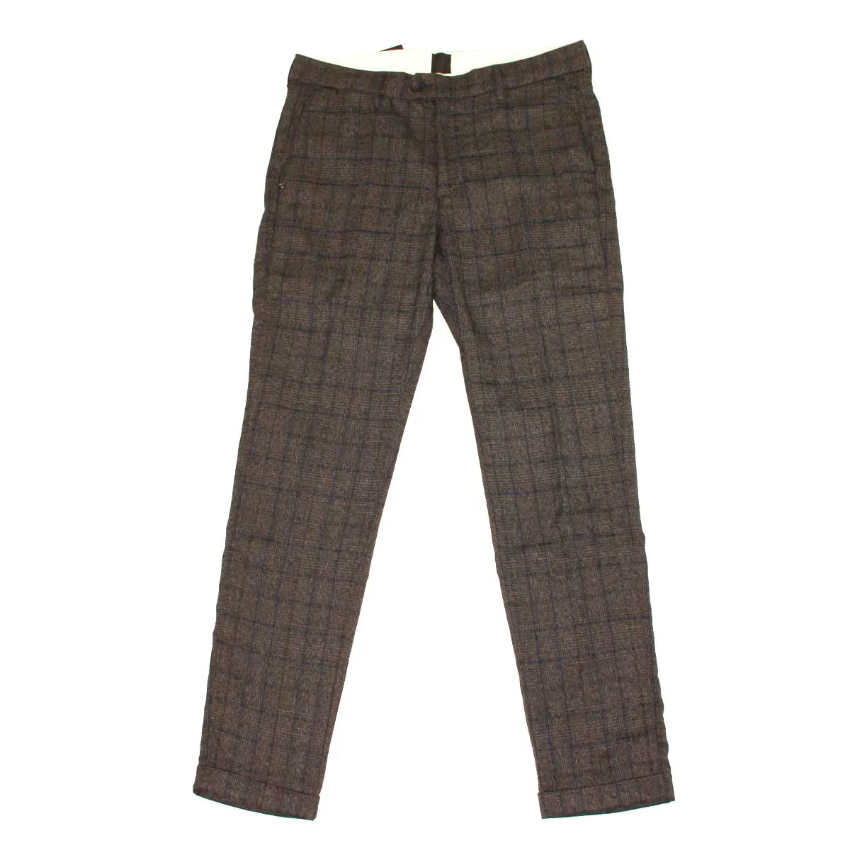 Zero pantaloni uomo beron colore grigio viola